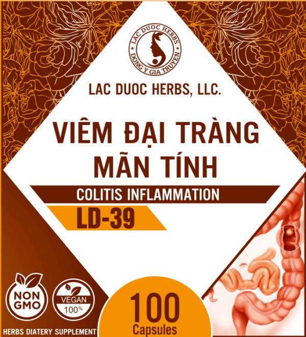 LD-39 VIÊM ĐẠI TRÀNG MÃN TÍNH (COLITIS INFLAMMATION)