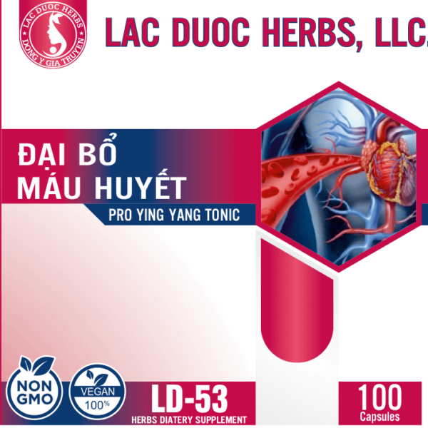 LD-53  ĐẠI BỔ MÁU HUYẾT (PRO YING YANG TONIC)