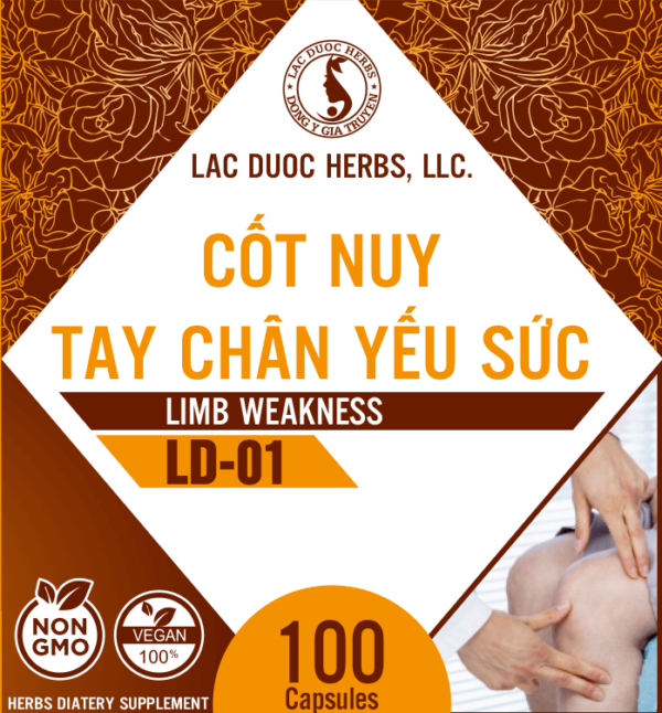 LD-01 CỐT NUY TAY CHÂN YẾU SỨC (LIMB WEAKNESS)